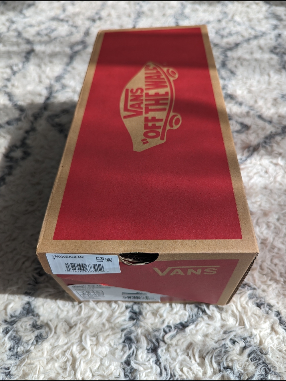 NIB- Vans Classic Checkerboard Slip-On Size 7M, 8.5W - Picture 2 of 7